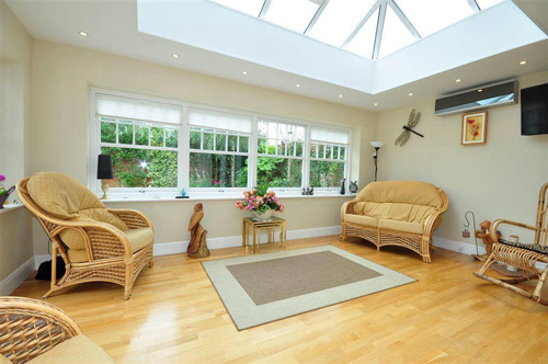 Air Conditioning unit in conservatory